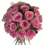 Straight to Heart Bouquet of Pink Roses