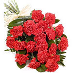 Red Carnations  Bouquet