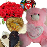 eXclusive combo gift of 14 inch cuty teddy bear im...