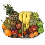 Fresh fruit hamper. Warraped with nice wrapper. Basket Contains:- 1 kg Apples,1 ...