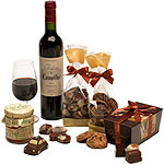 Crunchy Wine and Chocolate Hamper