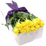 Beautiful Yellow Blooms in a Box