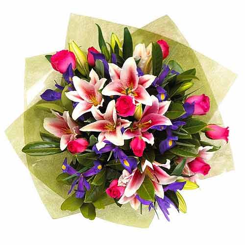 Radiant bouquet full of color and ideal joy to gif......  to Uberaba