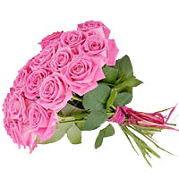 Shower her pink lips with sweet kisses by sending this romantic floral gift. A m...