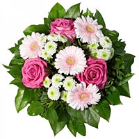 Gerberas are such a fun flower to have for your wedding day flowers.  They come ...