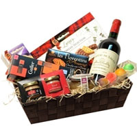 Handsome Gourmet Abundance Gift Basket