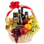 Ideal Assortment of Fruit and Sweets Hamper