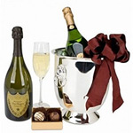 Graceful Collection of Dom Perignon Champagne N Chocolate Elegance