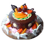 Yummy Chocolate-Glazed Hazelnut Mousse Cake