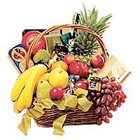 Gourmet Fruit Basket To  Canada