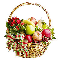 Holiday Fruit Basket