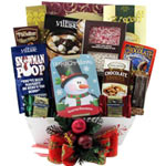 Present this Delicious New Year Gift with Snowman ......  to Quesnel