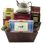 A Classic Gift, this Flavored Tea Hamper for New Y......  to Sainte-julie