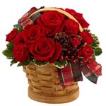 The Joyous Holiday Bouquet will greet your special......  to Langley