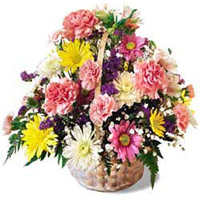 Basket Of Cheer Bouquet