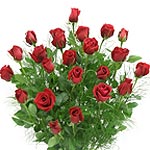 Two Dozen Red Roses Bouquet Direct From Garden.......  to Farnham