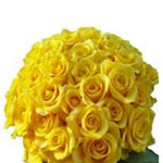 Charming 24 Yellow Roses for New Year