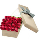 Gorgeous Natural Beauty of 24 Red Roses Gift Box