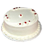 Send this gift of Blissful Vanilla Cake on the Eve...