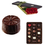 Celebration special wishes are best delivered by gifting this Tasty Gift Set wit...