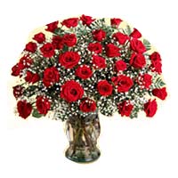 Glorious Collection of 33 Red Roses