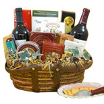 Hypnotic New Year Party Time Basket