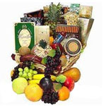 Gorgeous New Year Goody-Fruity Basket
