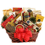 Marvelous Chocolates and Cheese Basket