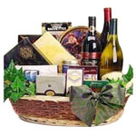 Charming New Year Coffee Time Basket