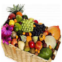 Exceptional Large Selection Exotic Fruit Basket