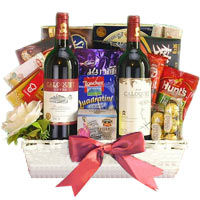 Exotic French Wine Duo Gift Basket