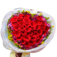 Delicate Heart-shape Feelings Bouquet<br/><br/>