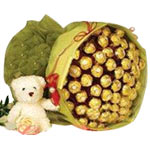 36 pieces of Dove chocolates, bouquet, with a 20cm......  to Hezhou
