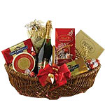 Impress someone with this Chocolaty Wine Basket fo......  to Ciqi
