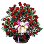 Celebrate in style with this Artful 66 Red Rose Bo......  to Baise