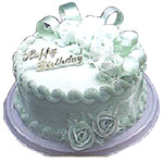 Be happy by sending this Finest Sponge Cream Cake ......  to Wuxi