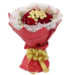 Every bite of this Exceptional Chocolate Bouquet w......  to Baoji