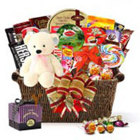 Awe-Inspiring Abundant Selection Gift Basket