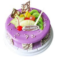 8 inch cream fruit chocolate cake......  to Jinchang