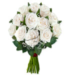 Sophisticated White Roses