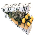 Artistic Flower Box for New Year
