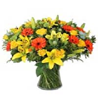 Vibrant colors and a certain dreamy individuality, our bouquet is a flower arran...