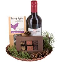 Beautiful Chocolate n Wine Essential Gift Set