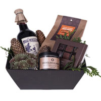 Remarkable Chocolate n Wine Temptation Gift Basket