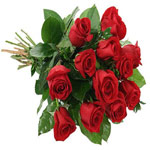 Delightful Red Roses with Love