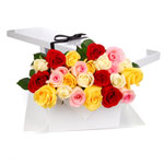 Graceful Charms of 2 Dozen Mixed Roses