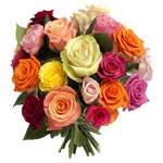 Elegant Two Dozen Mixed Roses