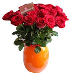 Attention-Getting 2 Dozens Red Roses Magic Bouquet