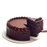 Coated Chocolate Cake