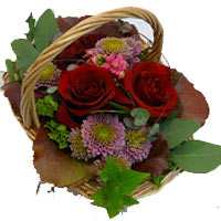 we tie all the flower baskets with fresh flowers only after receiving the order...